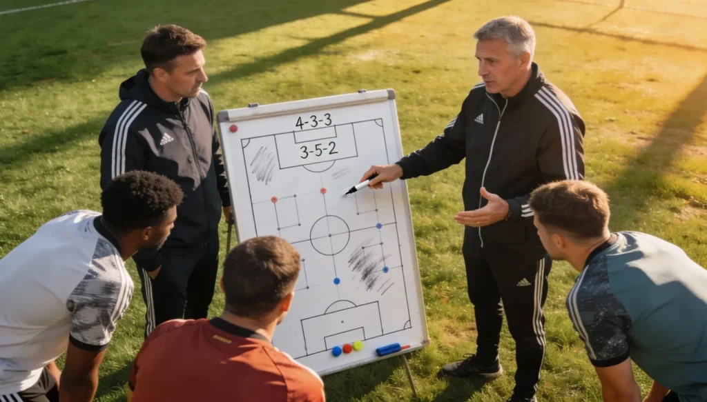 Футбольные схемы и формации: как команды выбирают модель игры