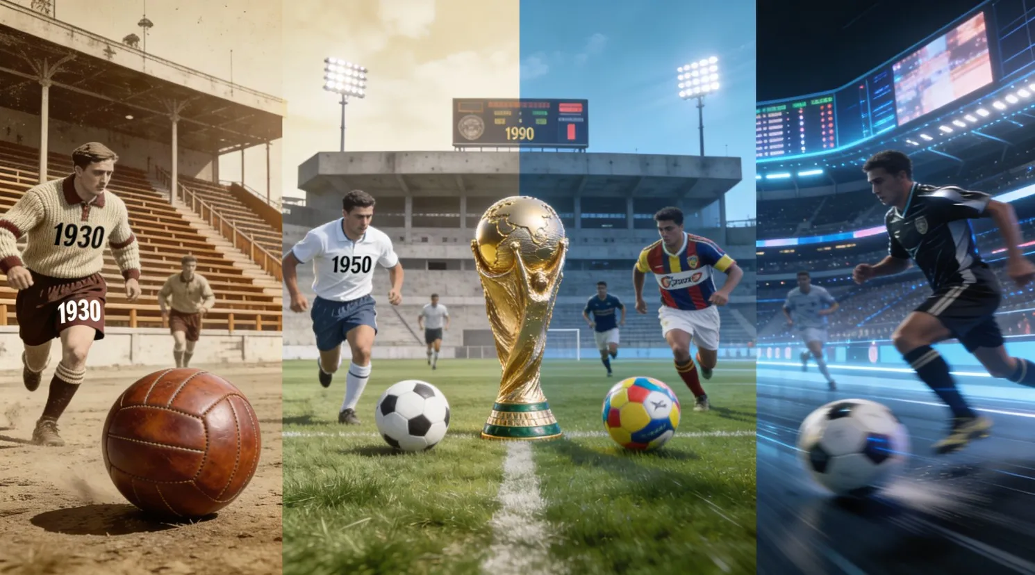 Как менялся чемпионат мира по футболу и какую роль он играет в современном футболе.